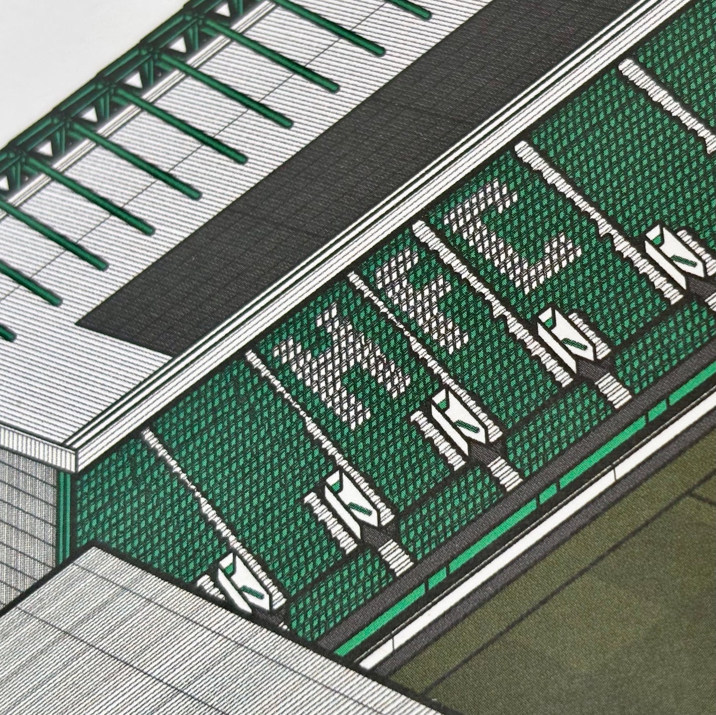 Easter Road Stadium Art Print