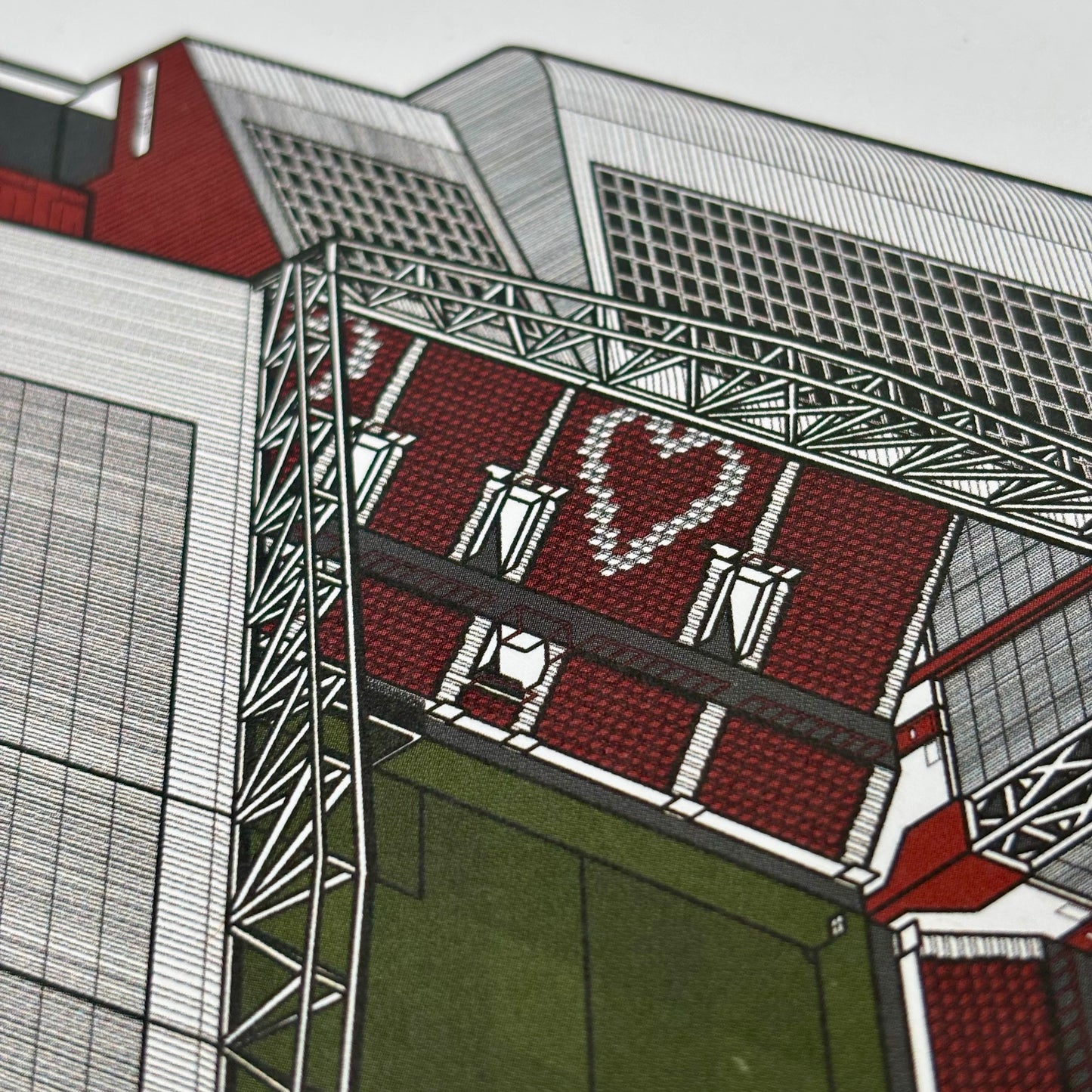 Tynecastle Park Stadium Art Print
