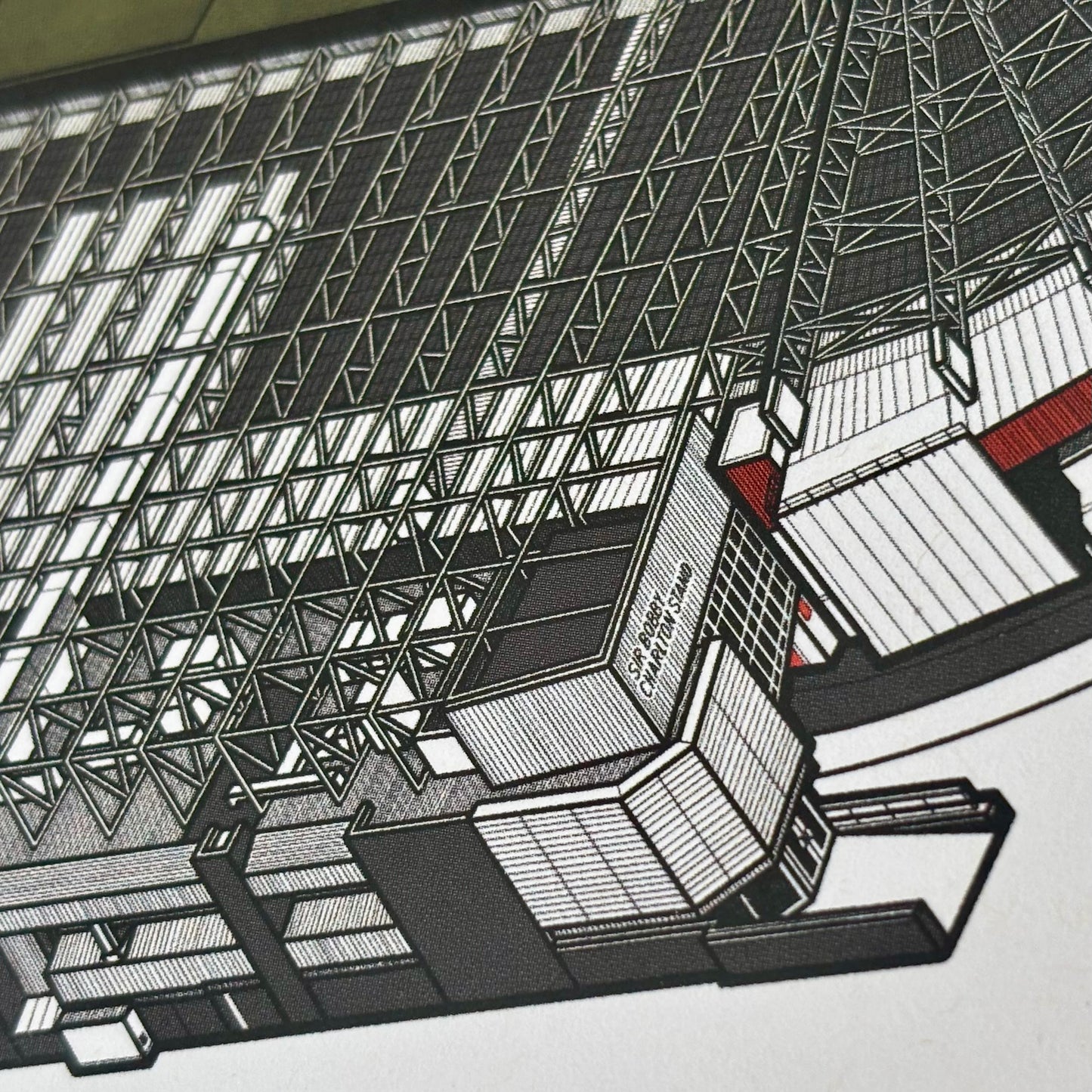 Old Trafford Stadium Art Print